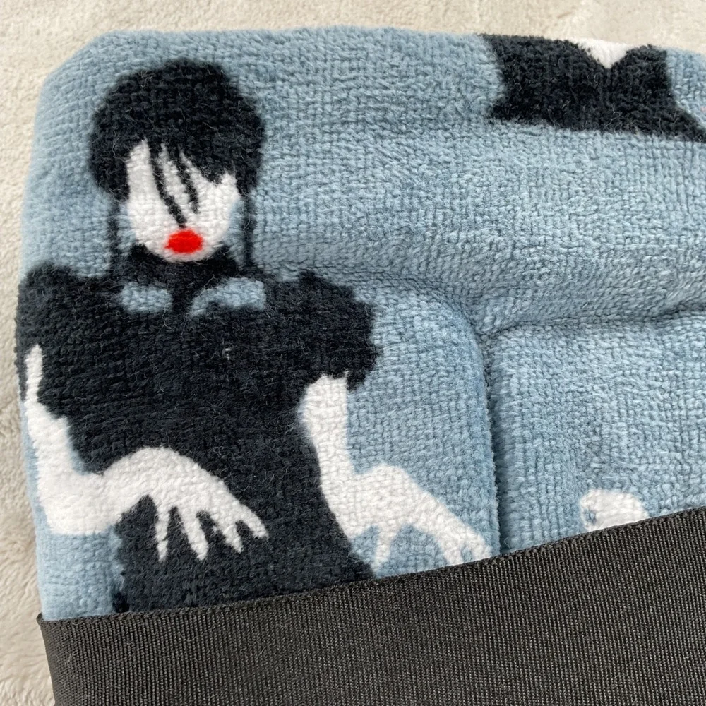 Wednesday Addams 2 Pack Hand Towels 16x28 Cotton Blue Goth Dance MGM New